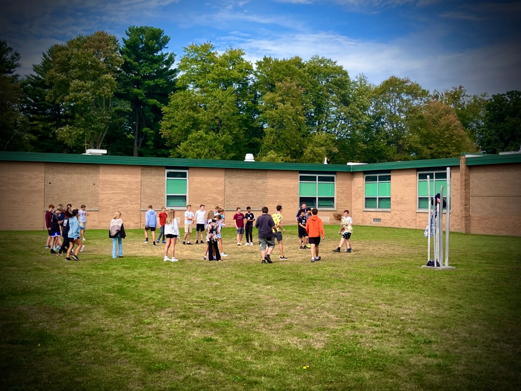Lunch Duty Reflection: Where Modern Art and DeathHack Meet #Art #Humanity #Lunch #School #DeathHack #Time #Soccer #Sonnet #Shakespeare #Poetry&nbsp;#Poem